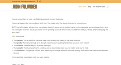 Desktop Screenshot of johnfulwider.com